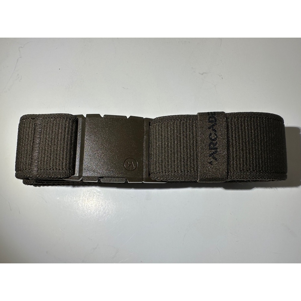 Arcade Repreve Recycled Webbing Dark Brown Unisex Belt Adjustable